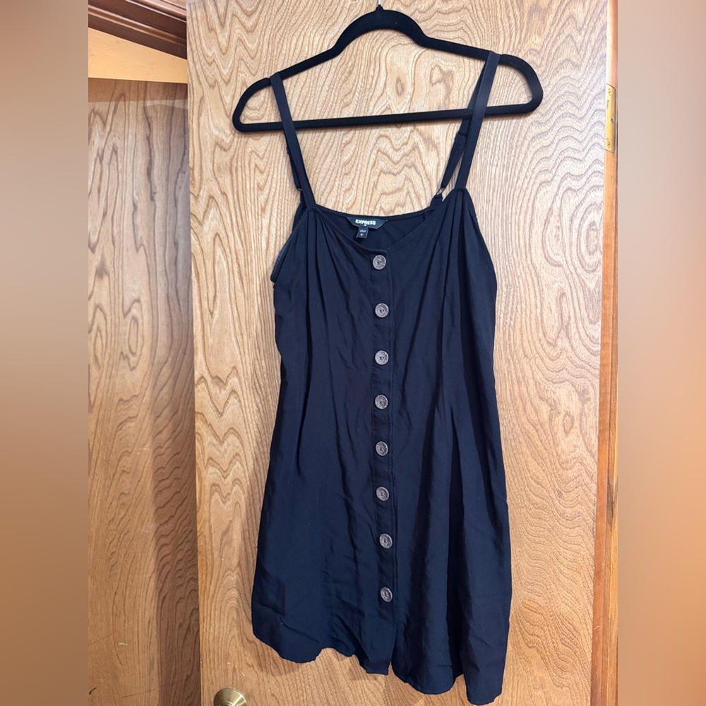 Express Black Mini Dress